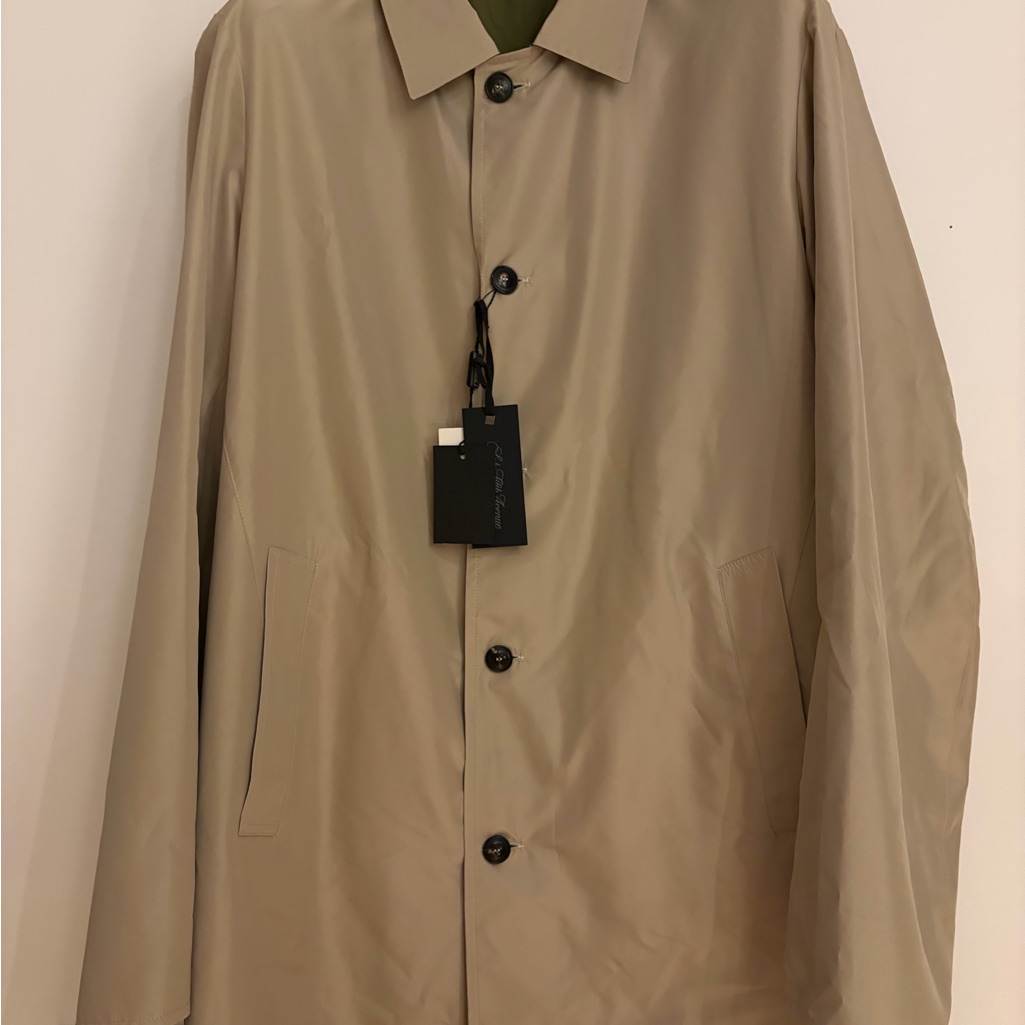 Saks Fifth Avenue Tan Raincoat